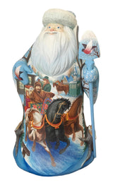 Wooden Santa from Russia 