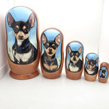 Chihuahua Dog Breed Stacking Russian Doll