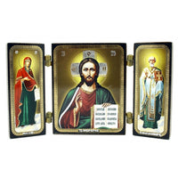 Triptych Christ Pantocrator