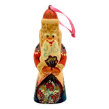 Russian Santa handcrafted ornament 