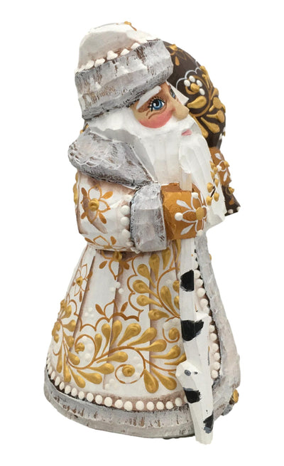 Russian Santa wooden figure 