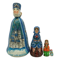 Christmas gift Russian nesting dolls 
