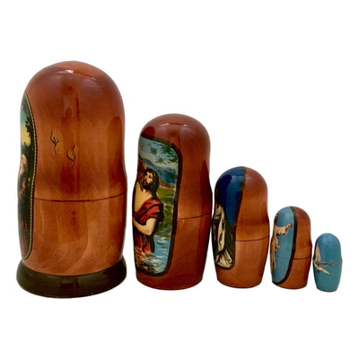 Religious Russian nesting dolls 