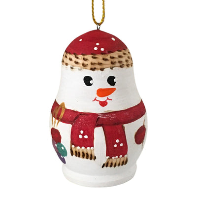 Snowman Christmas tree ornament 