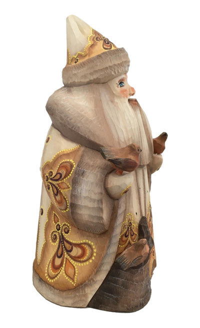 Wooden Russian santa