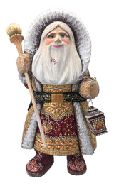 Russian Santa wooden figures 