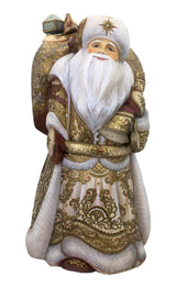 Russian grandfather frost gold