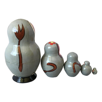Russian matryoshka elephant dolls