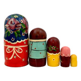 Authentic Russian stacking dolls 