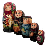 Russian matryoshka family doll