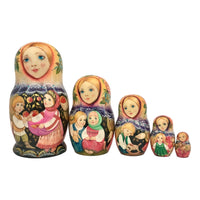Russian nesting dolls children 