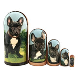 Dog Russian stacking dolls 