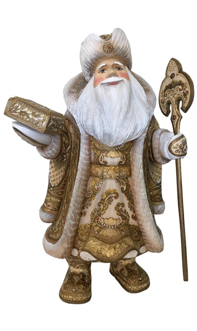 Russian Father Frost gold coat