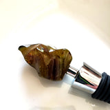 Green Amber Wine Bottle Stopper BuyRussianGifts Store