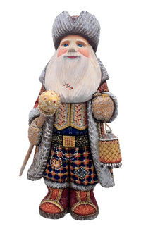 Russian wooden santa