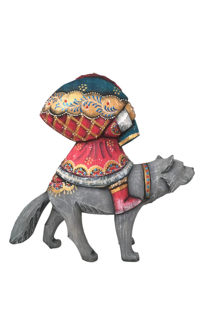 Hand carved Russian santa