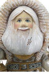 Russian white Santa 