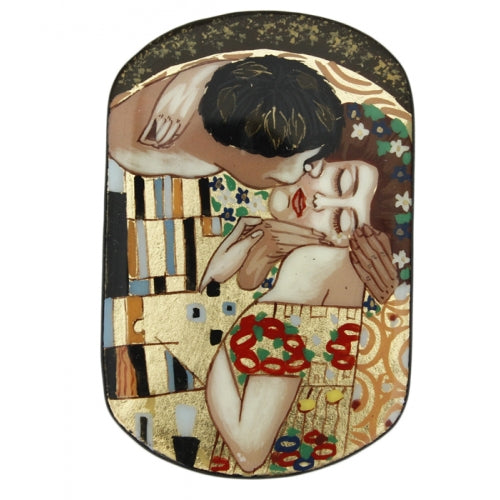 Lacquer Box Inspired the Kiss by Gustav Klimt