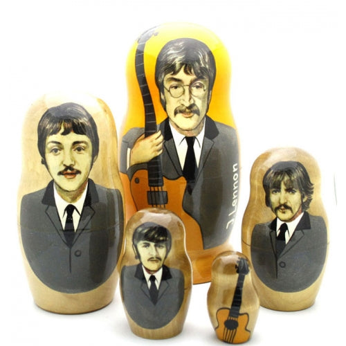 Buy Nesting Dolls For Kids Beatles Matryoshka Set 4"Tall
