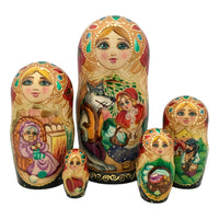 Little Red Riding Hood nesting dolls 