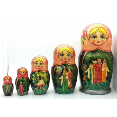 Story of the Firebird Matryoshka Doll Nesting Set