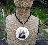 Madonna and Child Icon Necklace