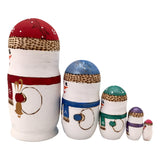 Snowman matryoshka dolls