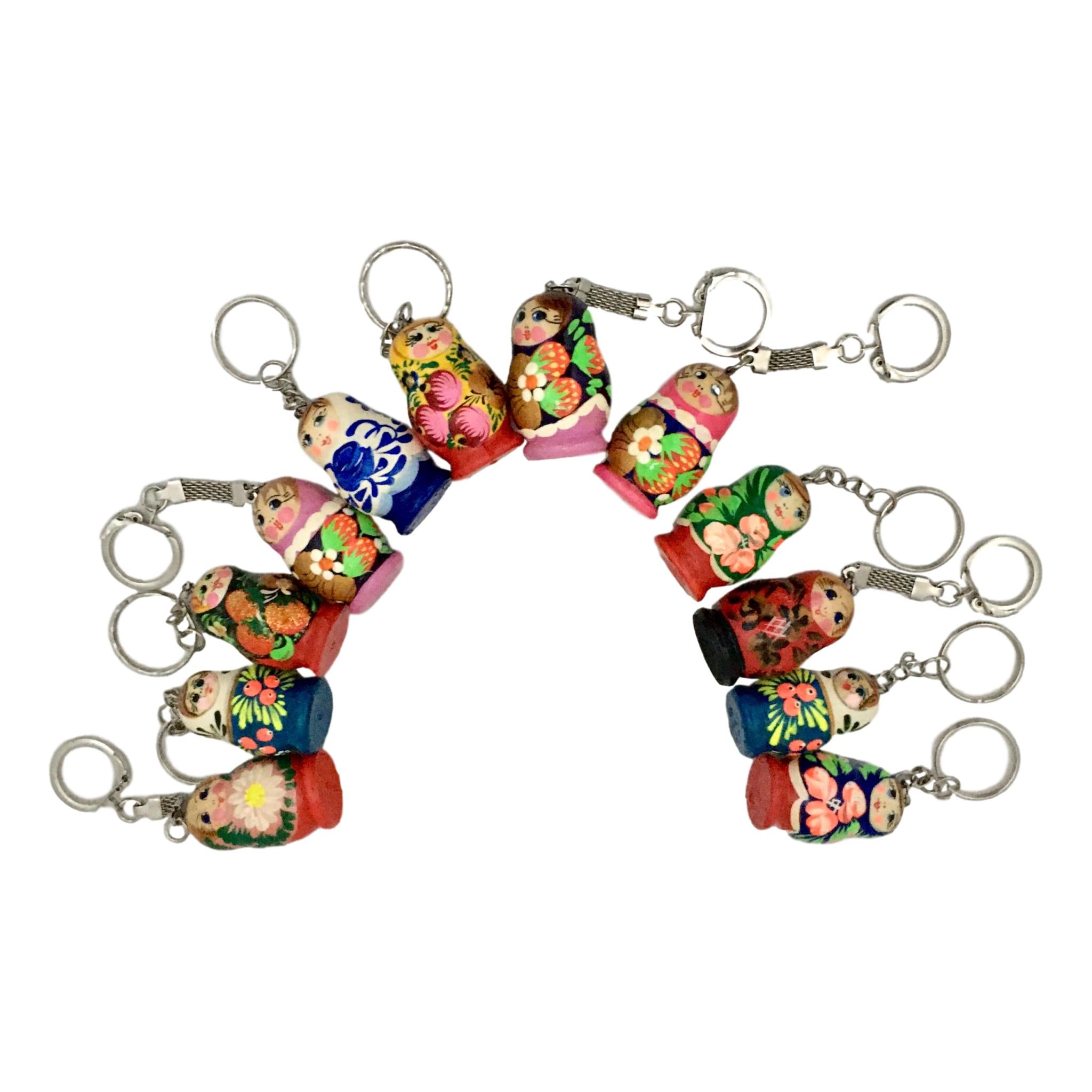 Buy Unique Keychain. Set of Three Key Chains in different colors