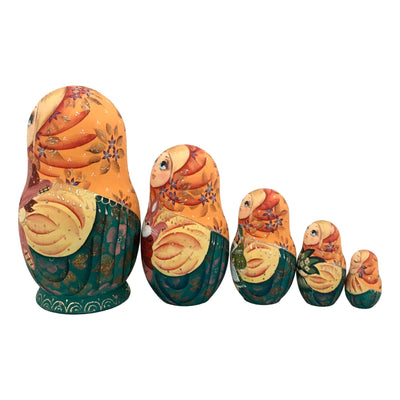 Authentic Russian nesting dolls 