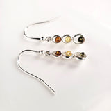 Multicolor Amber Dangle Earrings BuyRussianGifts Store