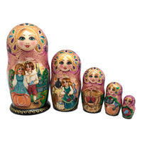 Nesting dolls storyteller 