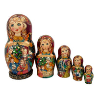 Nutcracker Russian matryoshka Doll 