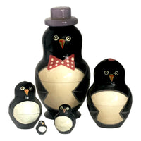 Penguin nesting doll 