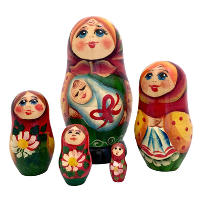 Baby nesting dolls russian 