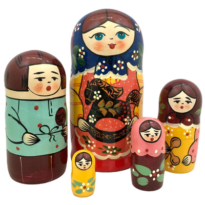 Family nesting dolls