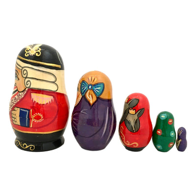 Nutcracker matryoshka dolls