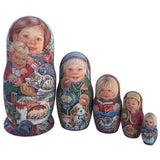 Unique collectible Russian nesting dolls 
