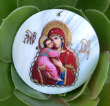 Our Lady of Vladimir pendant