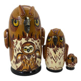 Owl Russian dolls