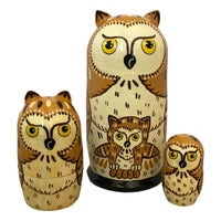 Owl nesting dolls 