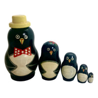 Russian nesting dolls animals 