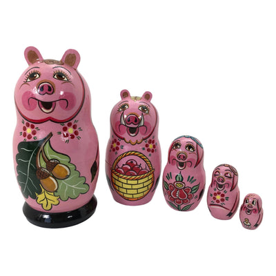 Russian nesting doll pig 