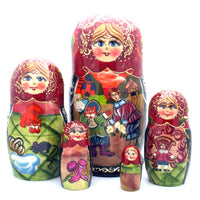 Puss in Boots Fairy Tale Nesting Doll Set