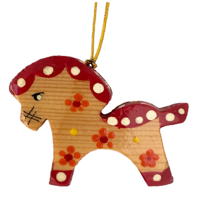 Horse Christmas tree ornament 