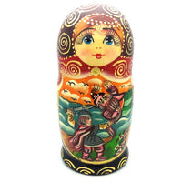 Ruslan and Ludmila Nesting Doll Set