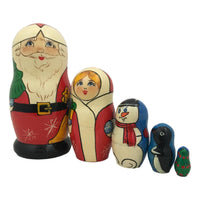 Russian Santa matryoshka 