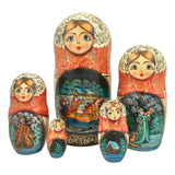 Christmas Russian nesting dolls