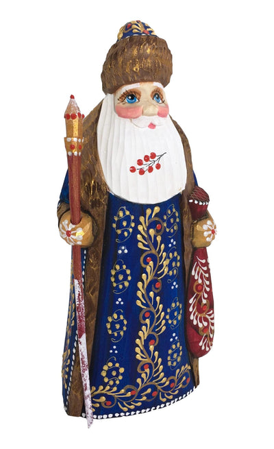 Wooden Santa hand carved