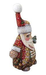 Russian wooden Santa Claus 