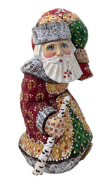 Russian Santa hand carved 